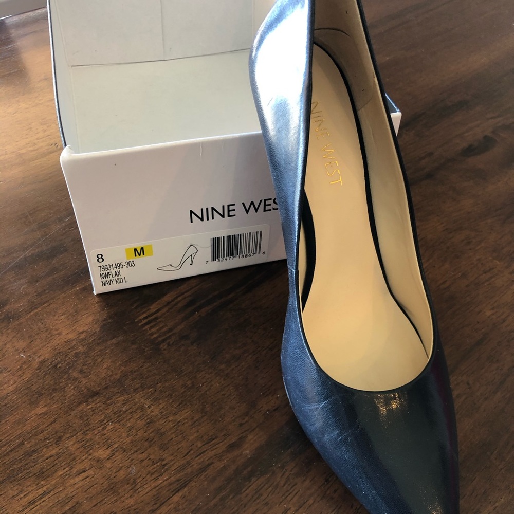 Navy Heel 3.5 inches - Picture 5 of 5